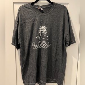 Vintage XL Willie Nelson Portrait Tee